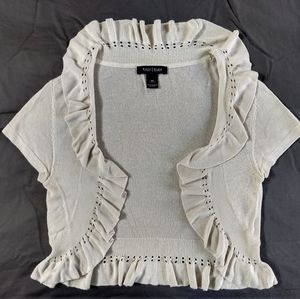 White House Black Market Short Sleeve Sweater